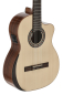 Preview: Manuel Rodriguez ACADEMIA Serie Santos Pavo Real, Fichte massiv / Santos Palisander, Cutaway Pickup, Made in Europe